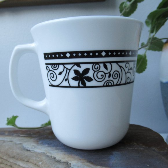 Tempered Glass Mug "Winding Gate" by Corning, USA 1998 - Picture 8 of 9